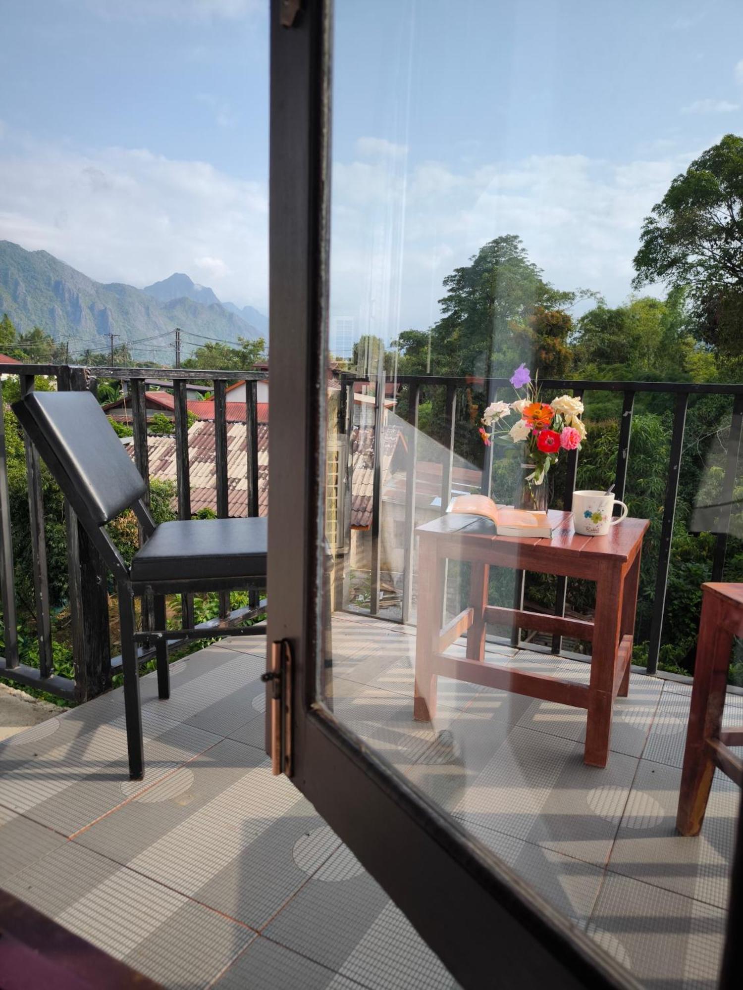 Dok Champa Resort Vang Vieng Esterno foto